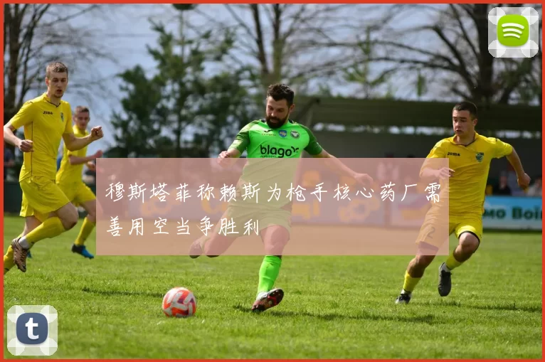 穆斯塔菲称赖斯为枪手核心药厂需善用空当争胜利